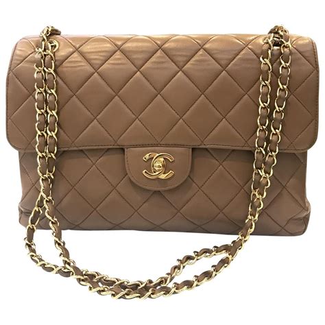 vintage chanel bag brown|best old Chanel bags.